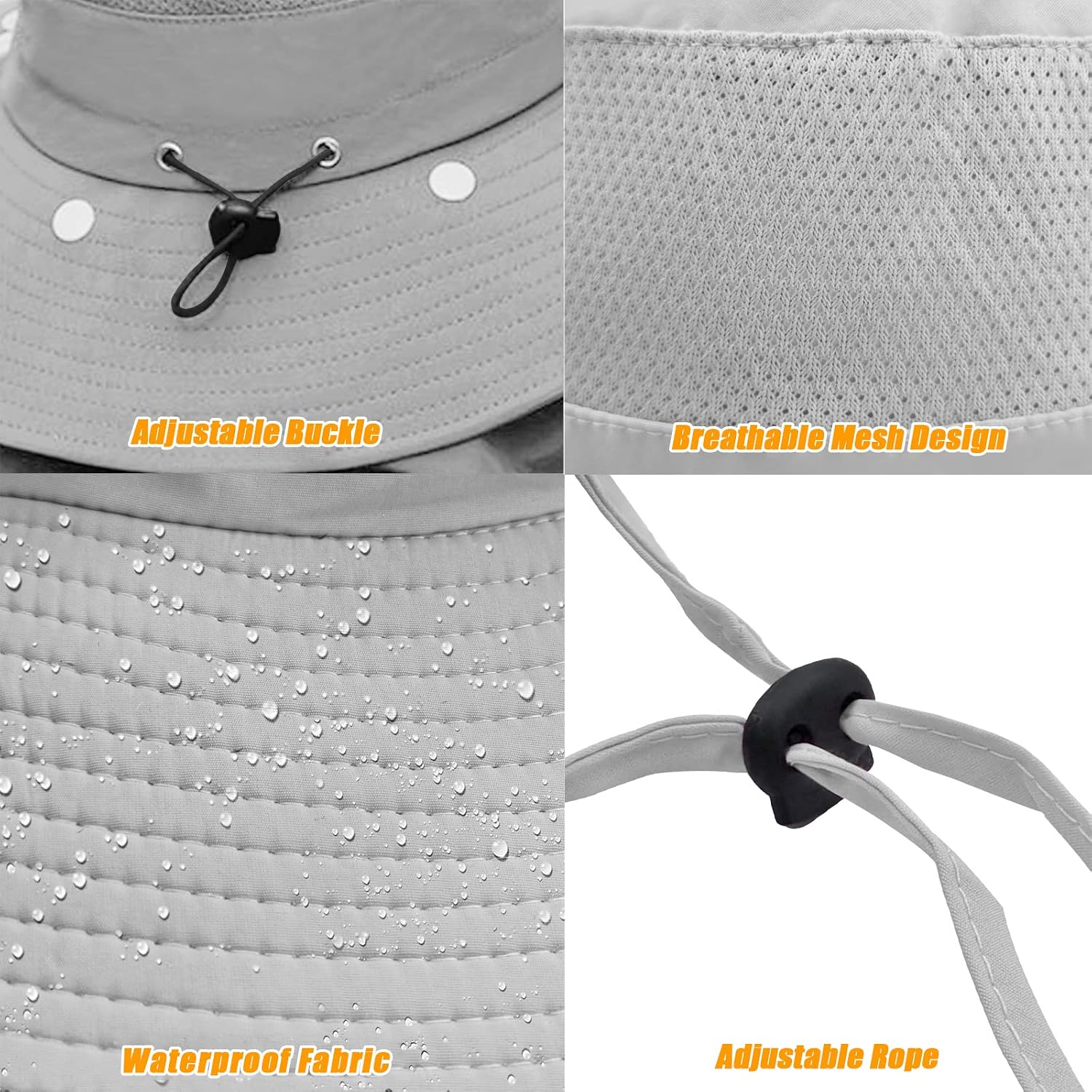 Fishing Hat for Men & Women, Sun Protection Hat with Face Cover & Neck Flap