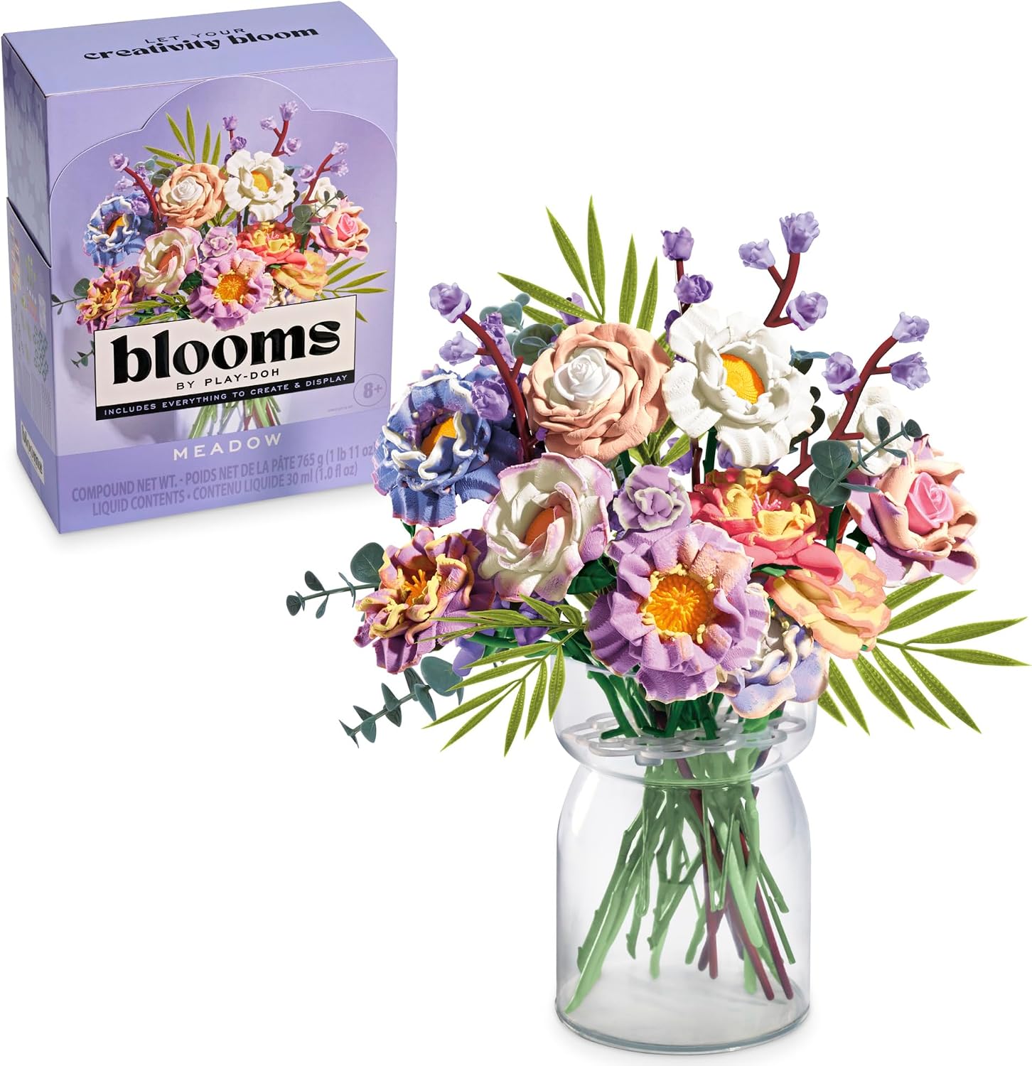 Play-Doh Blooms Meadow Flower Bouquet Making Kit