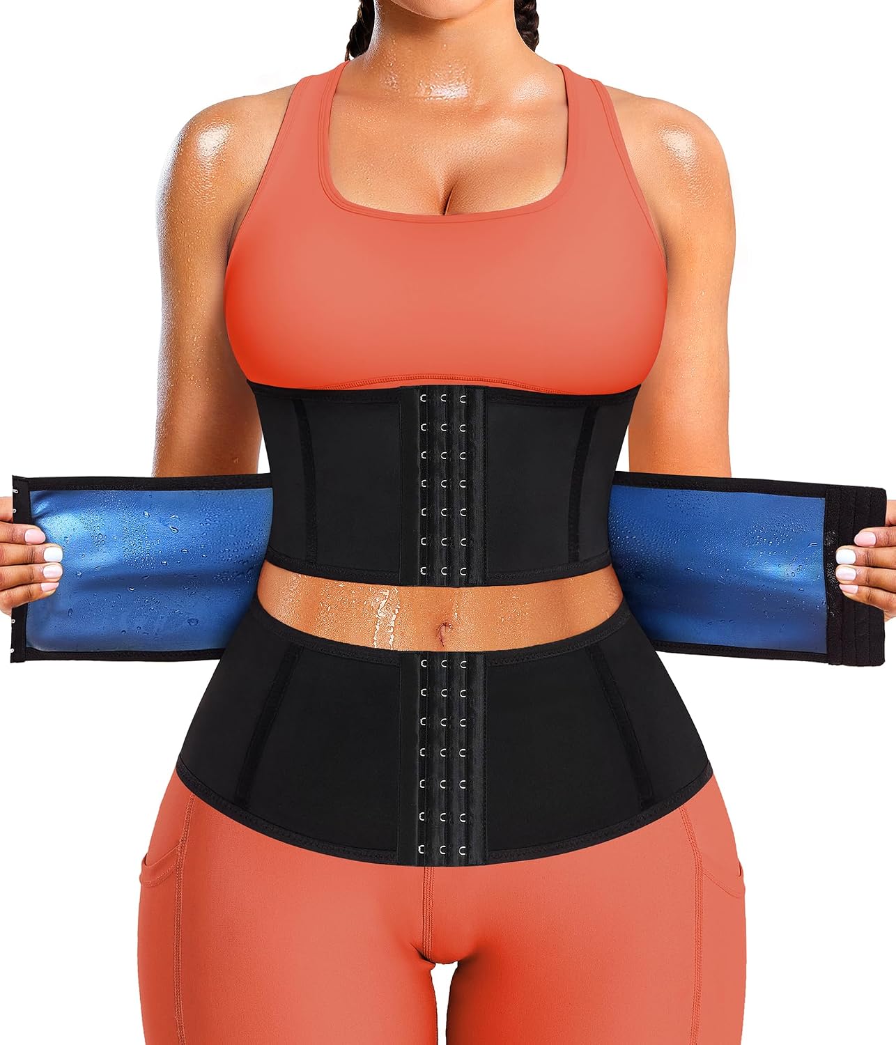 LEINIDINA Waist Trainer for Women Corset Shapewear Cincher Waist Trimmer