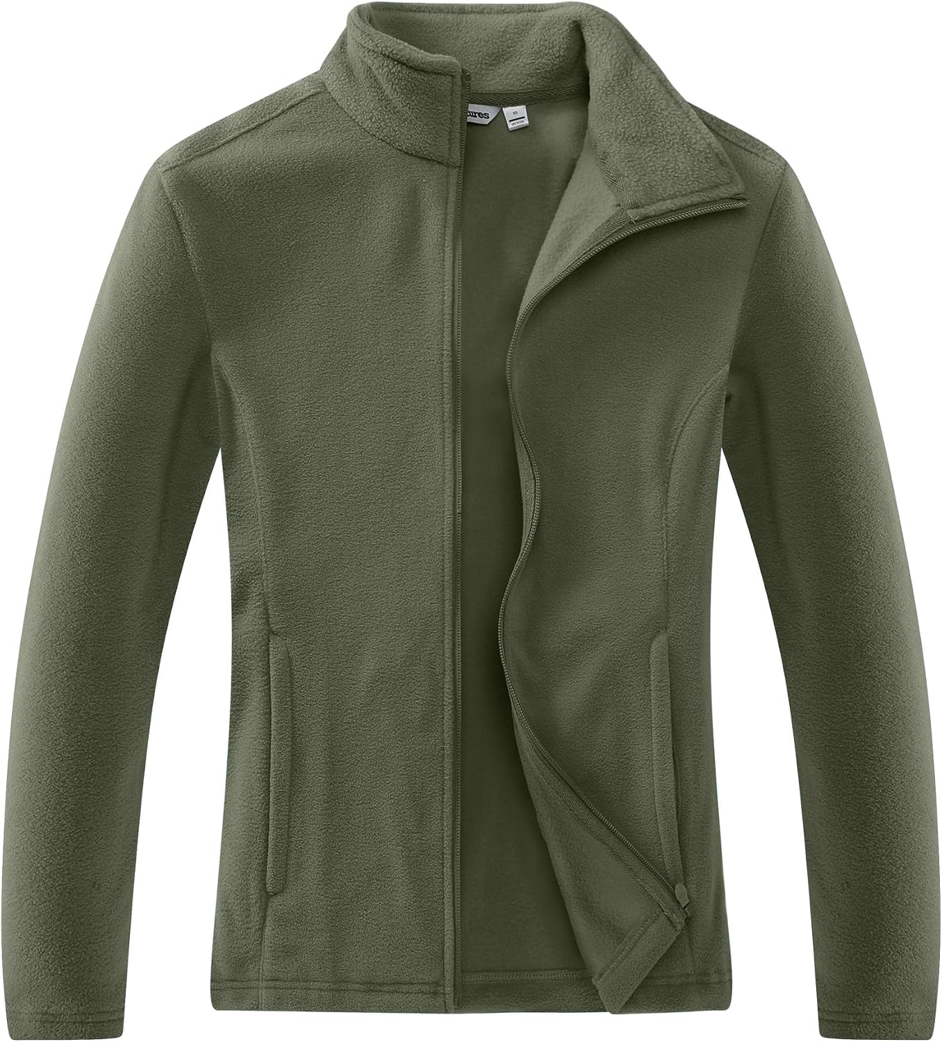 Outdoor Ventures Women's Lightweight Warm Polar Fleece Jacket Zip Up