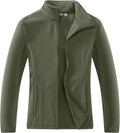 Outdoor Ventures Women's Lightweight Warm Polar Fleece Jacket Zip Up
