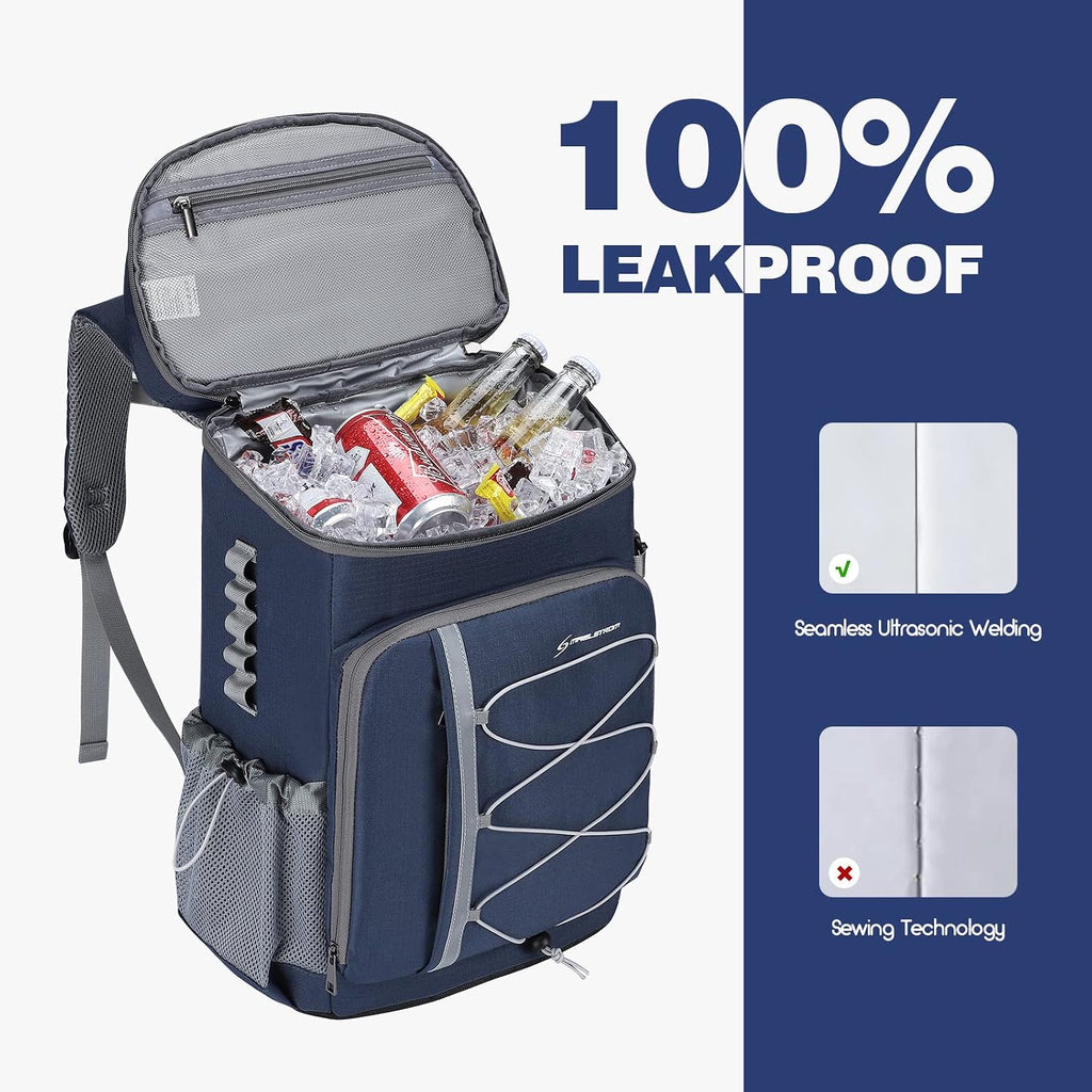 Maelstrom 35/50Can Insulated Cooler Backpack, Leakproof Soft Lunch Ice Bag