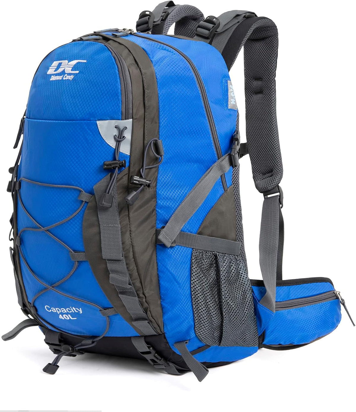 Diamond Candy 40L Hiking Backpack Waterproof Daypack for Men and Women