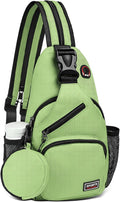 Small Sling Bag with Coin Pocket Fits for 7.9" Tablet, Green