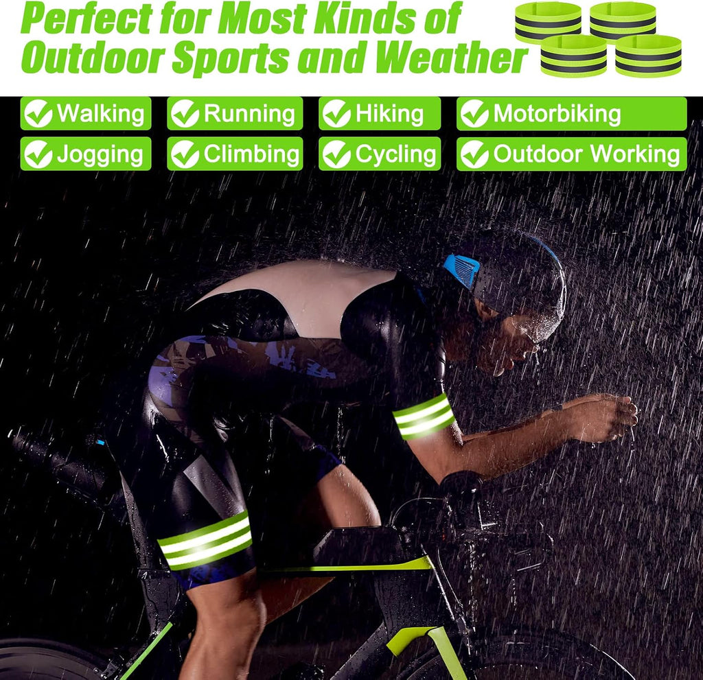 Zubehe Reflective Bands 48 Pieces, Reflector Tape Straps