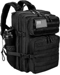 LHI Tactical Military Backpack for Men and Women 25L/35L Army Assault Pack Bag Small Rucksack with Bottle Holder