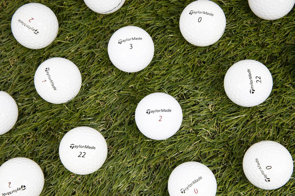 Clean Green Golf Balls - 48 Recycled Used Golf Balls for TaylorMade Golf Balls - Good Condition for Men