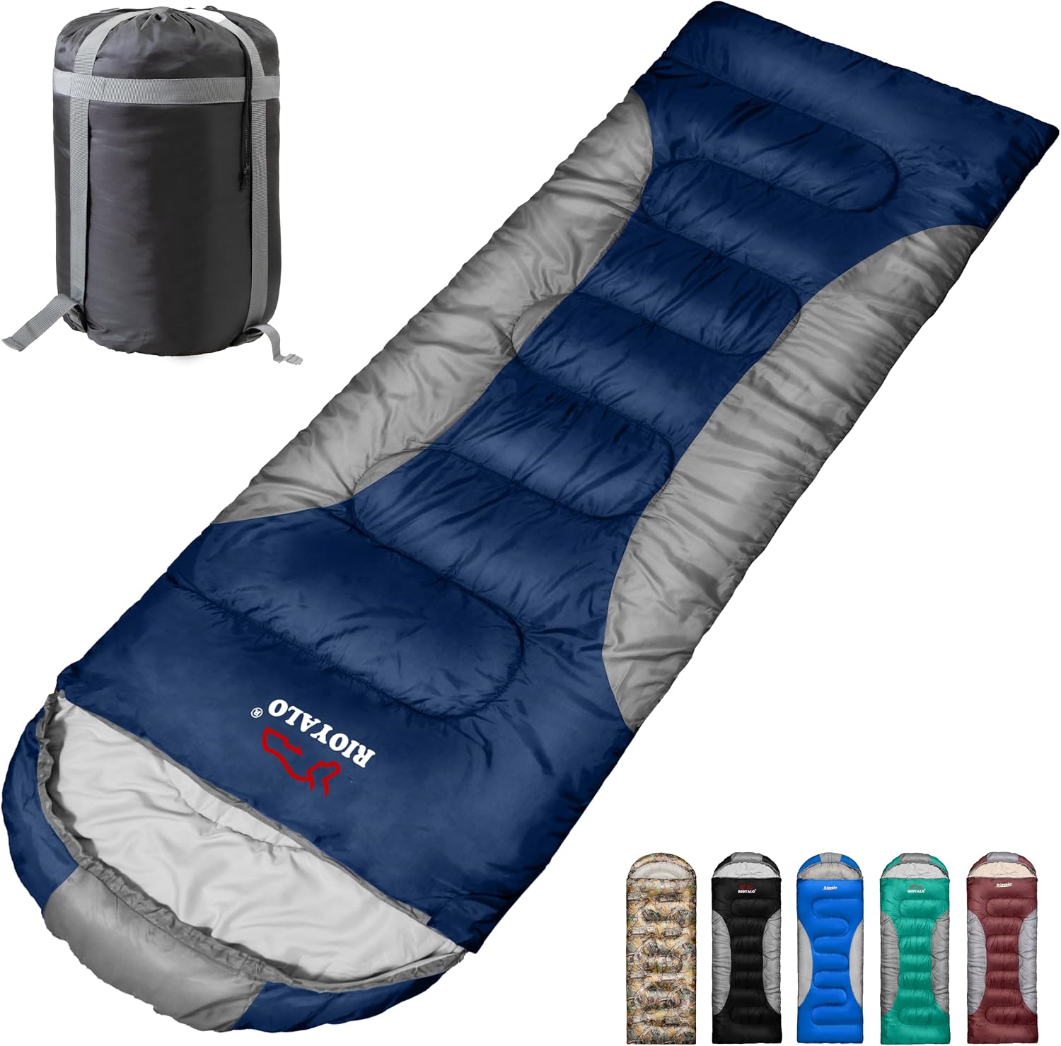 0 Degree Winter Sleeping Bags for Adults, Cold Weather Camping