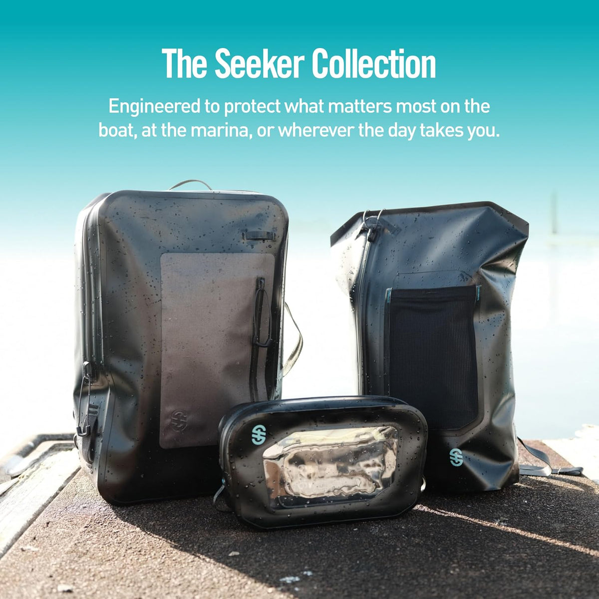 Seeker Dry Backpack 12L Waterproof Dry Bag Backpack