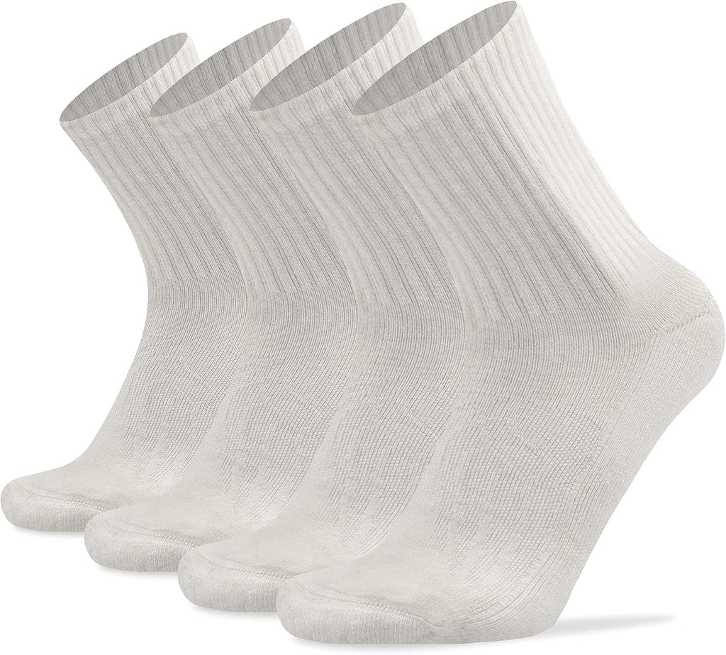 Socks Daze Crew Warm Merino Wool Blend Cushioned Hiking Socks for Men Women