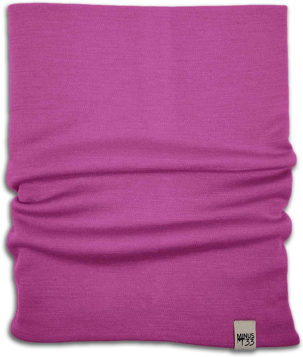 100% Merino Wool - Midweight Neck Gaiter - Skiing Neck Warmer - Winter Face Mask - Multipurpose Headwear