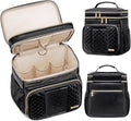 Large Leather Toiletry Bag for Women Men,Bathroom Bag,Water Resistant Shower Bag,Makeup Bag,Portable Shower Caddy for College Dorm,Hanging Travel Toiletry Bag with Transparent Waterproof Phone Pocket