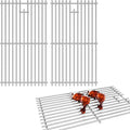 28.5" Wx17 D Grill Grates,Stainless Steel Charbroil Grill Replacement Parts,3Pack