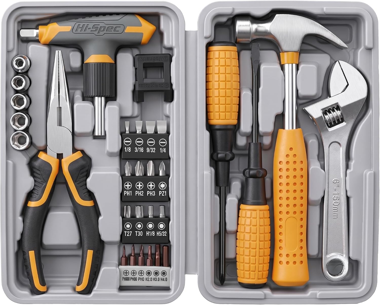 Hi-Spec Mini Tool Kit for College Dorm, Home and Office DIY, Pink