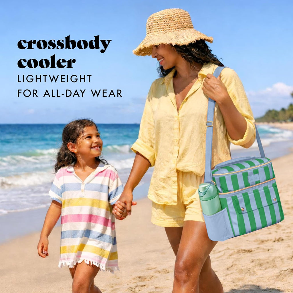 Fit & Fresh Sidekick Dual Compartment Insulated Soft Cooler Bag & Lunch Box