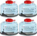 Hotdevil Isobutane Fuel Canister 100 Gram Camping Stove Fuel Butane Propane Blend Camping Fuel Gas Canister Backpacking Fuel Light-weight Compact Camping Fuel Mini Propane Tanks Camp Stove Fuel 3.53oz