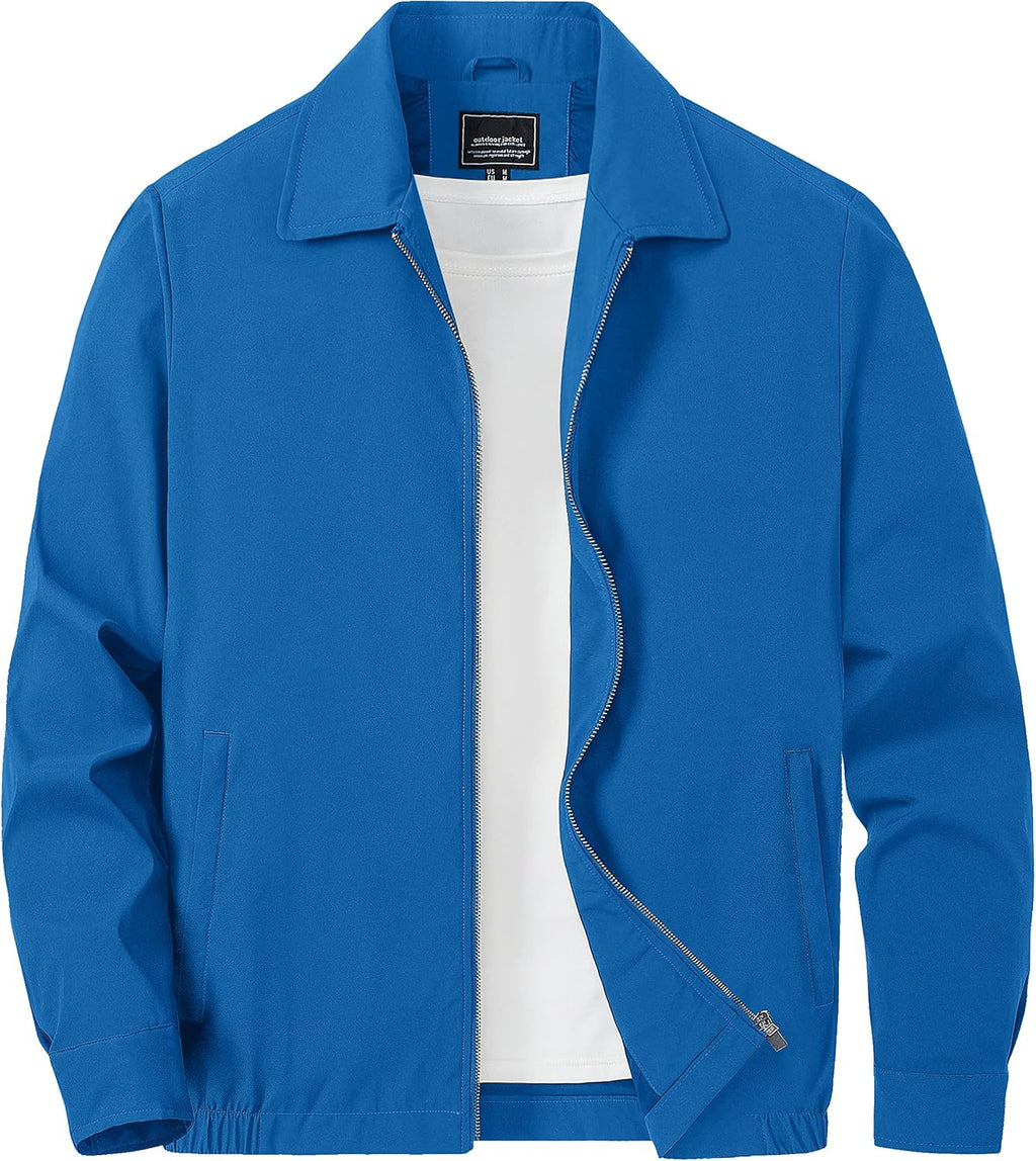 TACVASEN Men's Lightweight Jacket Fall Water-repellent Windbreaker Jackets