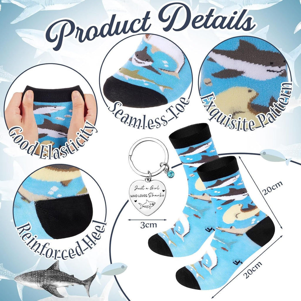 Gilprop 6 Pcs Ocean Fish Gifts for Ocean Lovers: Just Girl Who Loves Fish