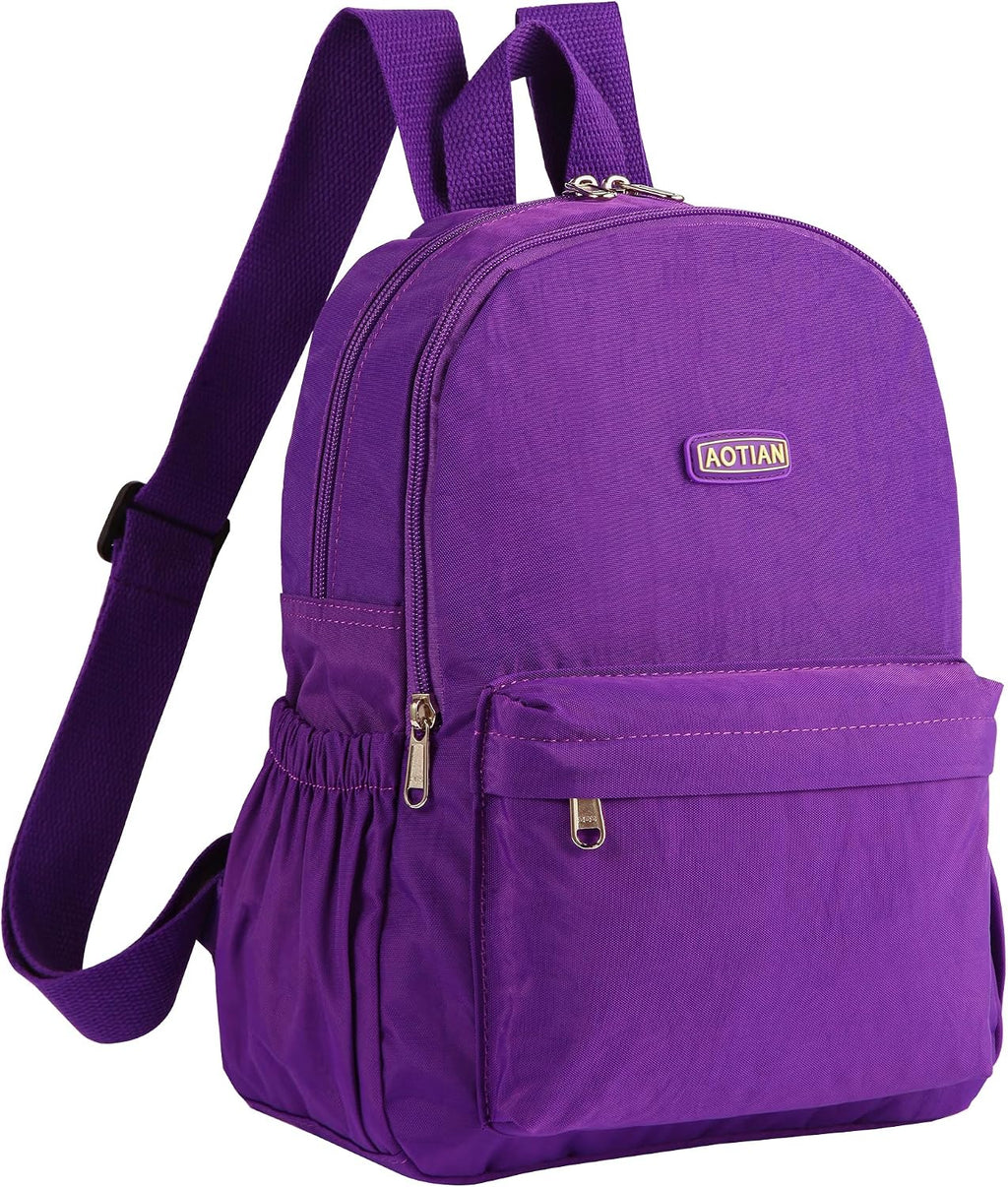 AOTIAN Lightweight Nylon Daypack, Small Hiking Backpack for Women
