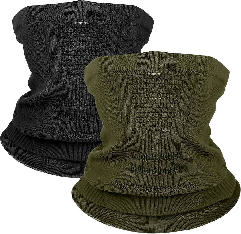 AOPREL Winter Neck Gaiter Breathable Neck Warmer Windproof Half-Face Mask