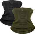 AOPREL Winter Neck Gaiter Breathable Neck Warmer Windproof Half-Face Mask