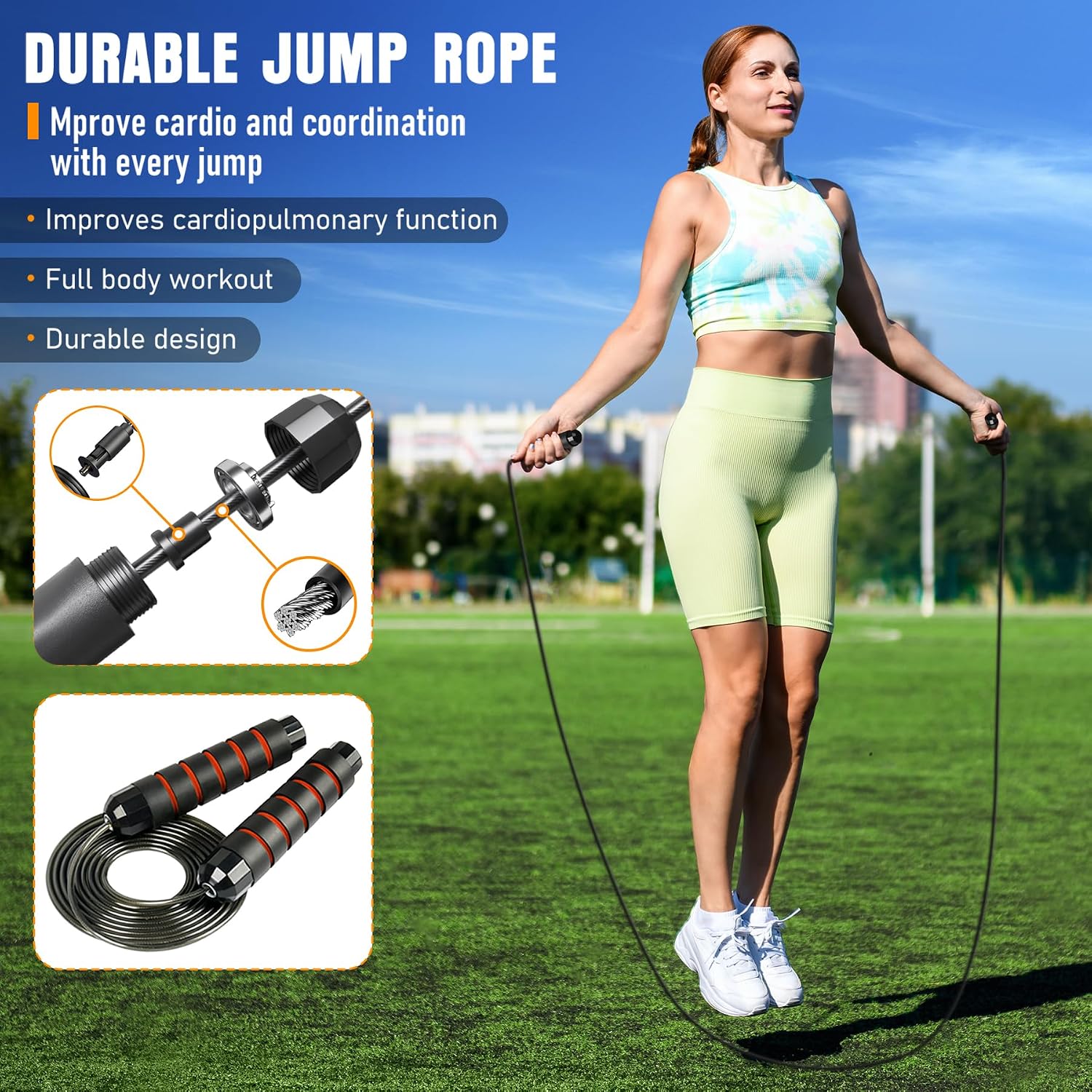 Agility Ladder, Agility Speed Training Equipment Set, 20ft Speed Ladder