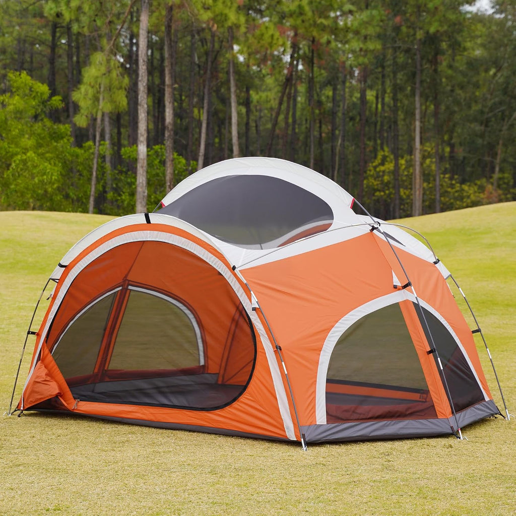 Vidalido 3-4 Person Camping Tent Easy Setup with Mesh Screen