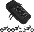 Marsrut Phone Bag for Ebike, Pouch Fits for Surron Light Bee/Talaria/X160/X260/E Ride Pro/Surron Ultra Bee EDirt Bike, Motorcycle Front Battery Frame Cover Storage Bag for Electric Dirt Bikes (Black)