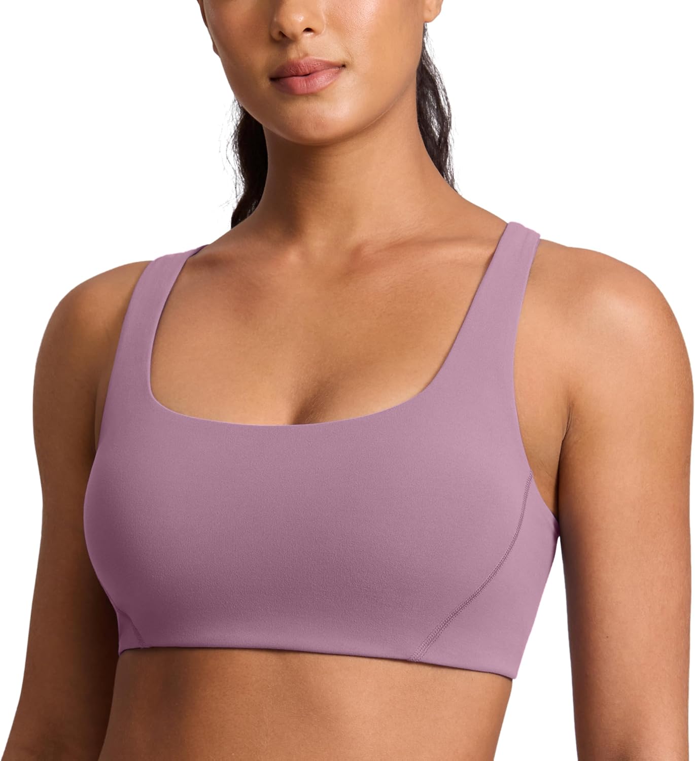 CRZ YOGA Butterlift Square Neck Sports Bras
