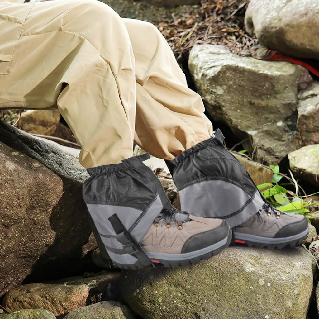 TRIWONDER Trail Gaiters for Hiking & Running, Low Ankle Shoe Gators