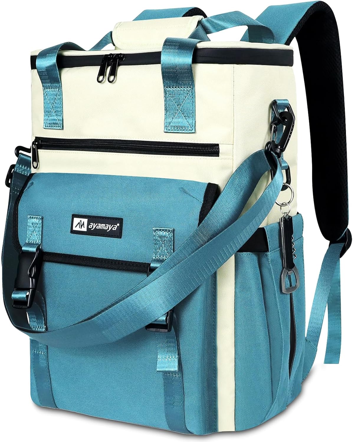 AYAMAYA Backpack Cooler for Women, Stylish 35 Cans Leakproof Camping Cooler