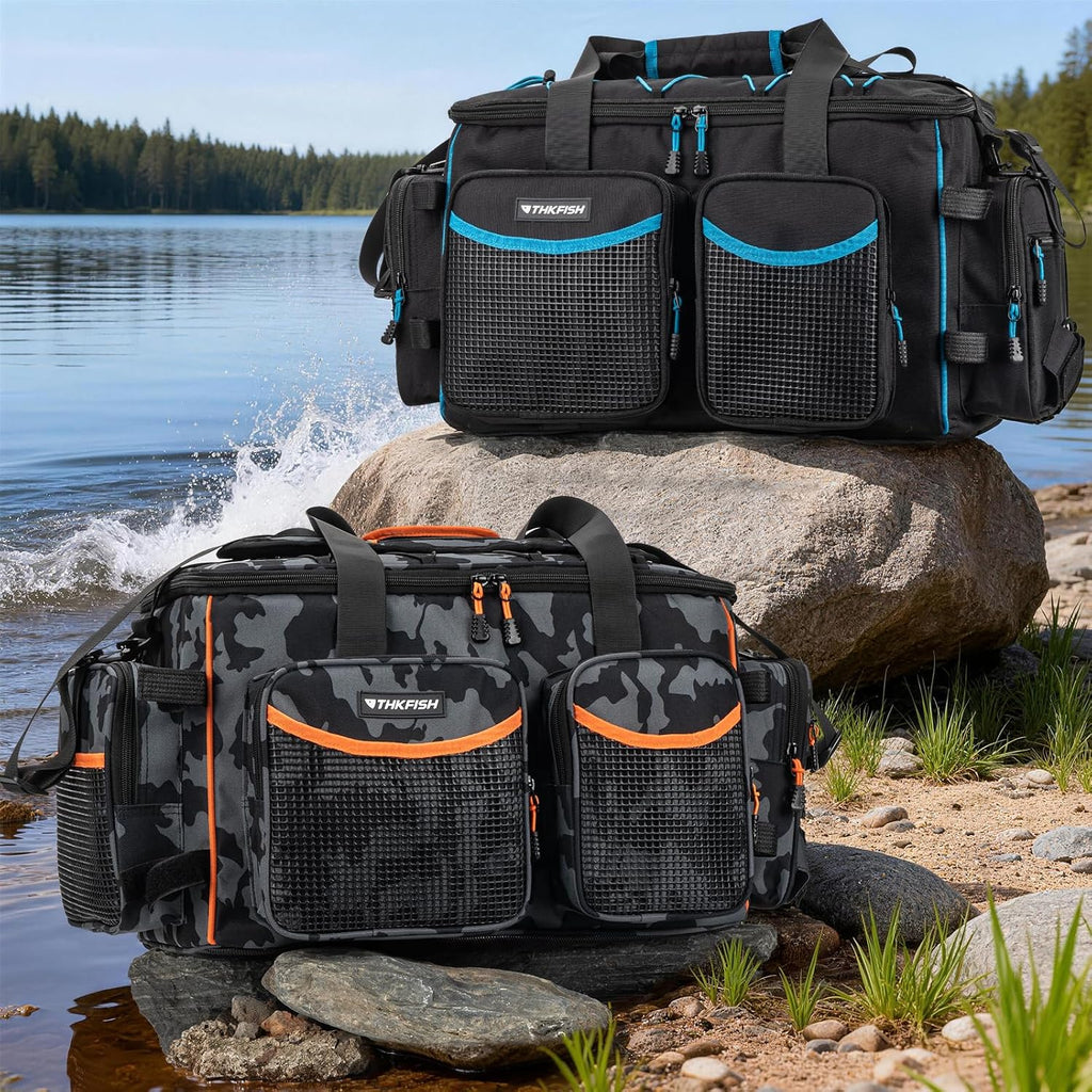 THKFISH Waterproof Large Fishing Tackle Bag for 3600/3700 Tackle Box