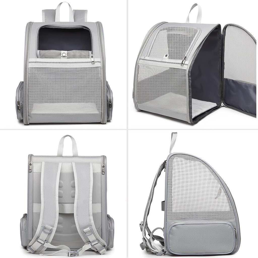 Texsens Innovative Traveler Bubble Backpack Pet Carriers for Cats and Dogs