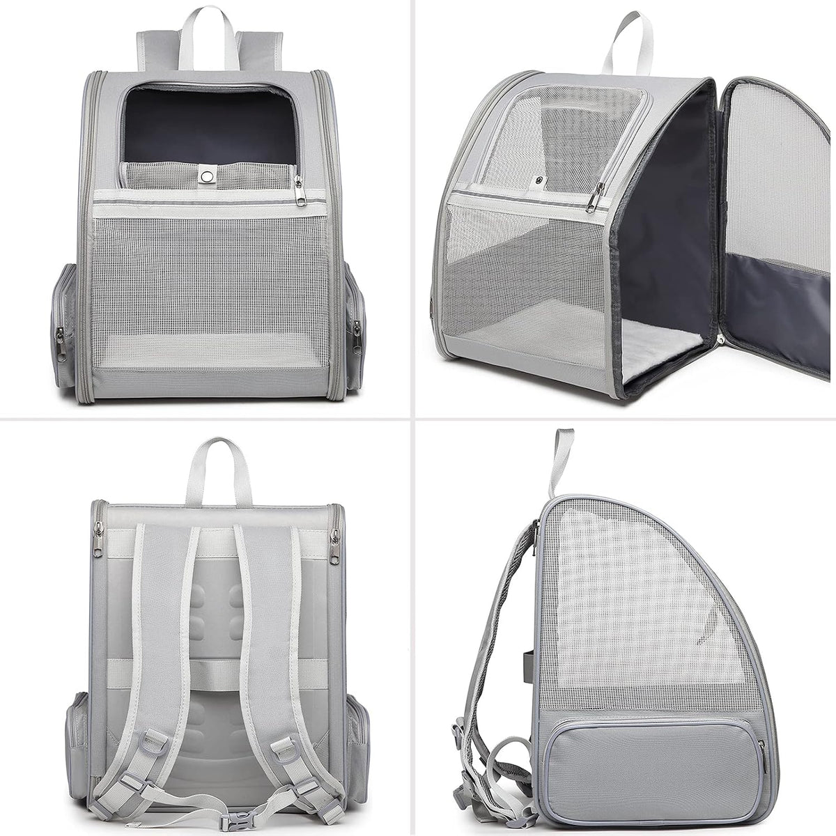 Texsens Innovative Traveler Bubble Backpack Pet Carriers for Cats and Dogs