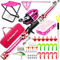 Kids Fishing Pole for Boys, Girls & Youth Age, Toddler Fishing Pole Set Kit
