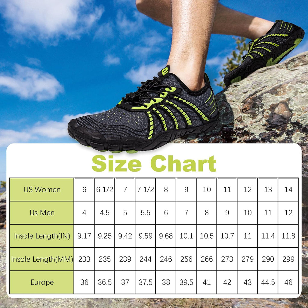 Water Shoes for Women Men, Barefoot Quick Dry Pool Shoes for Outdoor
