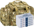 Dr.Fish Tackle Bag with 60 Fishing Lures Spinners Soft & Hard Baits