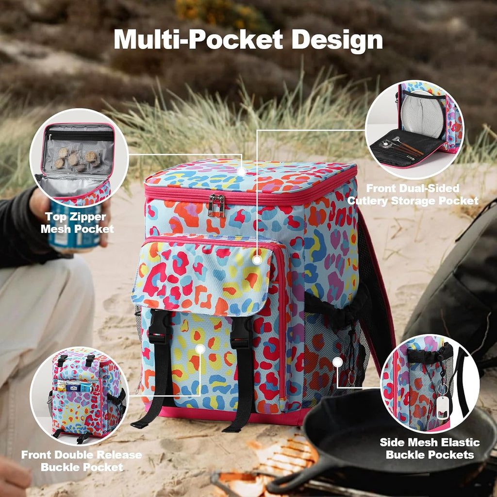 DYSHAYEN Cooler Backpack, 30 Cans