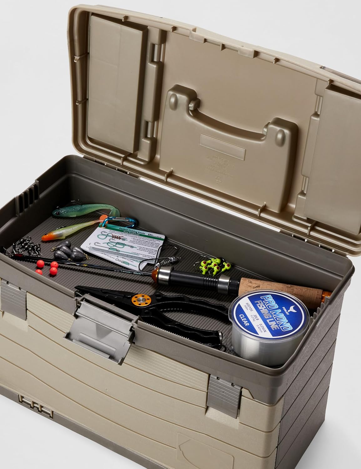 Plano Four Drawer Tackle System,Premium tackle storage and tool organization, Premium Tackle Storage