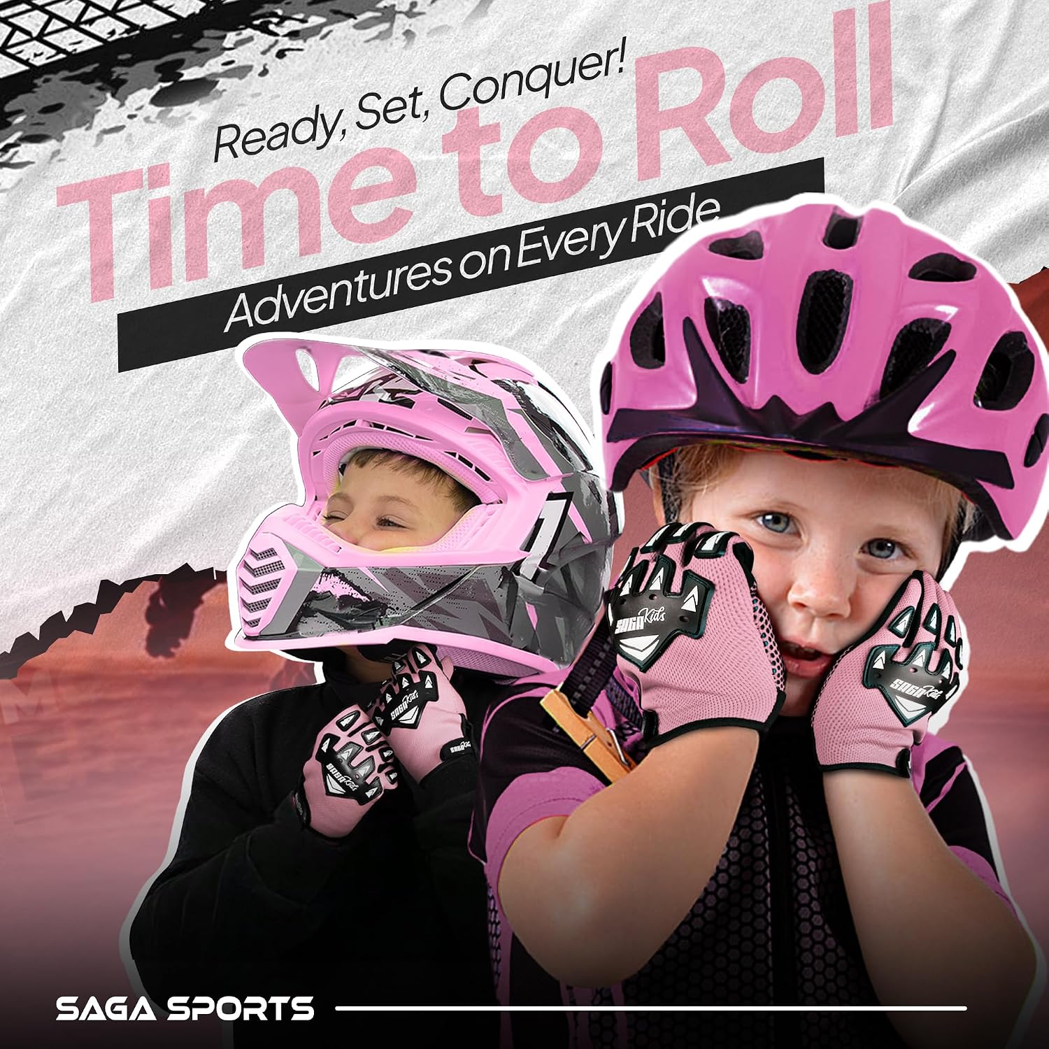 Youth Motocross Gloves – Antislip Kids Dirt Bike Gloves