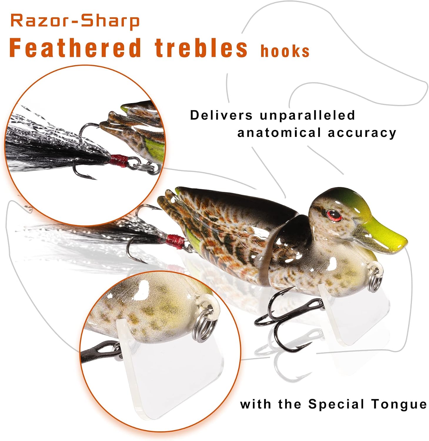 TRUSCEND Easy Catch Crankbait with BKK Hooks, Shallow or Deep Diving Crank Bait Fishing Lures for Bass Pike Walleye, Unipue Wobble Design for More Bites, Vibe Lipless Crankbaits Freshwater Saltwater