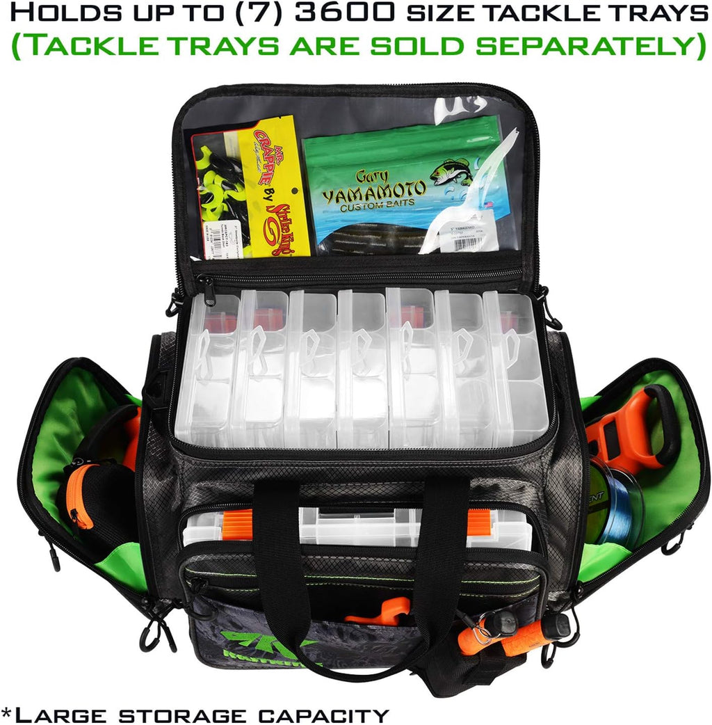 KastKing Bait Boss Tackle Bag, Saltwater Resistant Fishing Bag
