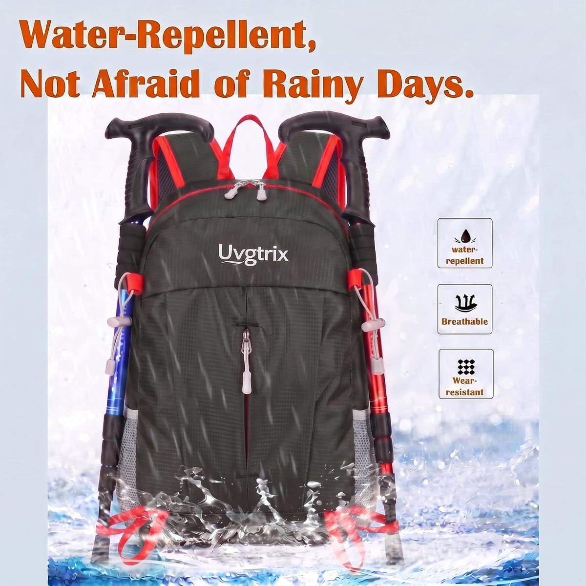 20L Water Resistant Foldable Packable Daypack Backpack