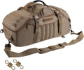 Hannibal Tactical 65L Large Duffle Bag, 3-in-1 Tactical Backpack MOLLE Pack for Sports, Gym, Outdoor, Coyote