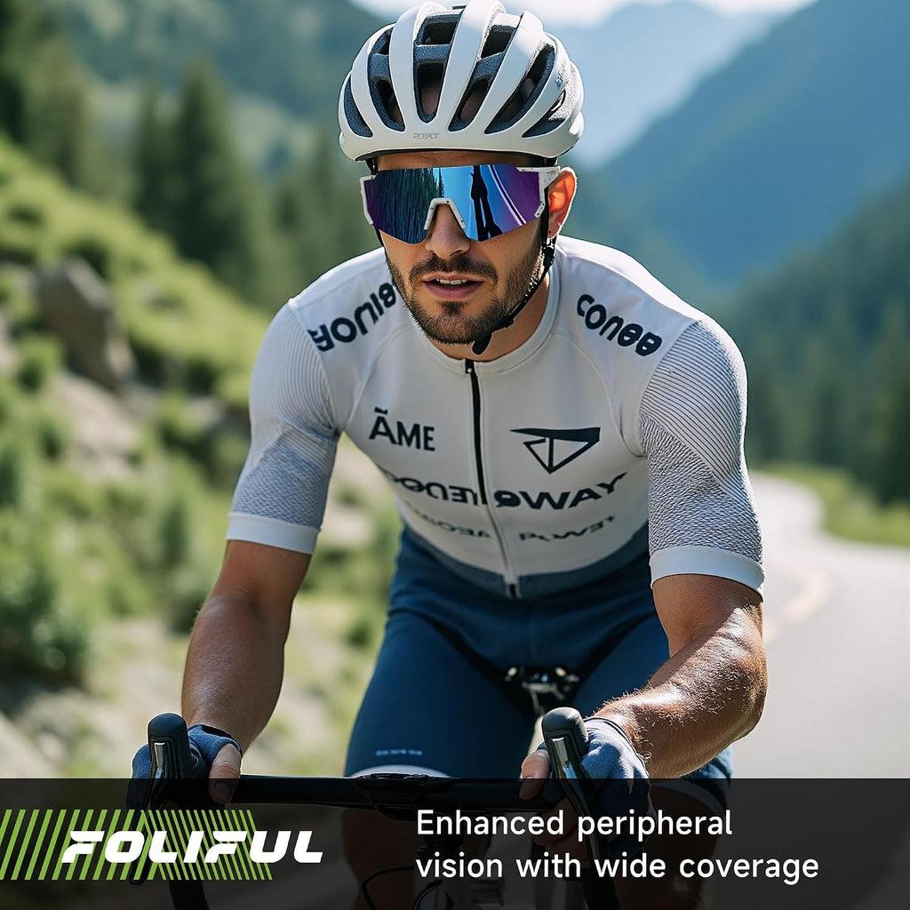 Sports Polarized Sunglasses Men Women for Running Baseball Hiking