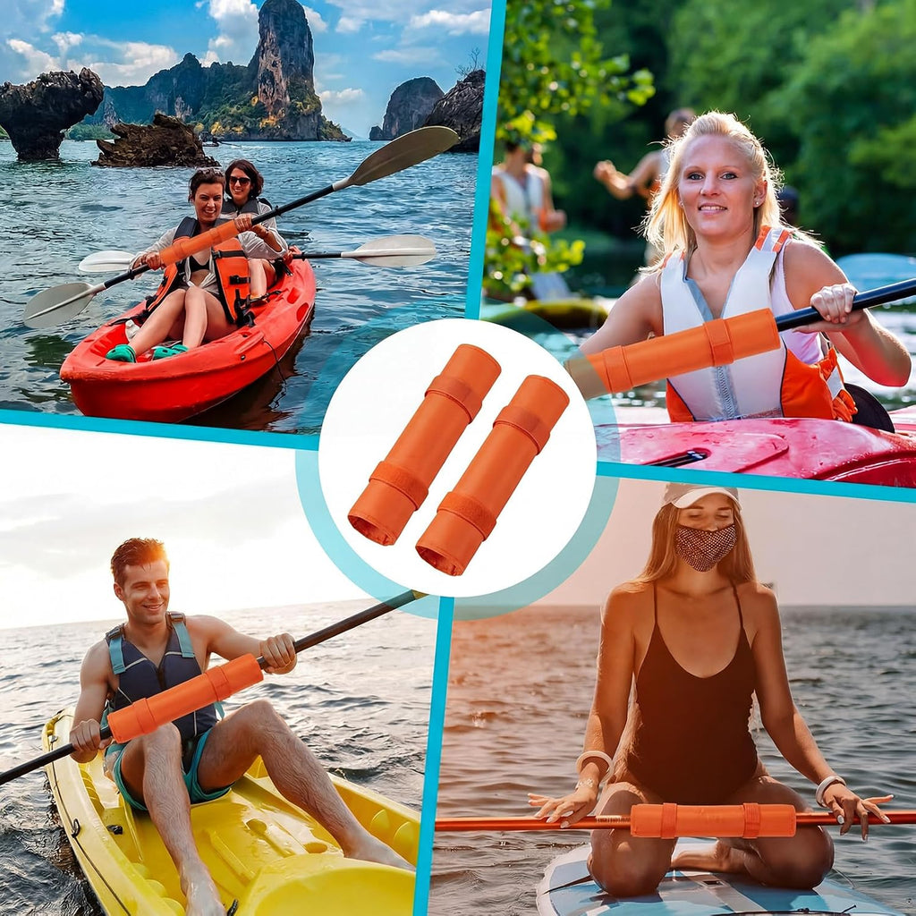 Hiboom 2 Pcs Paddle Floats for Kayak, Oxford Foam