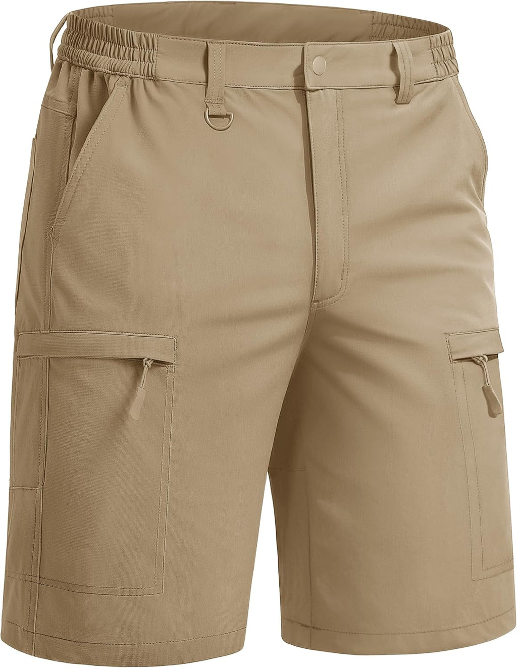 TACVASEN Men's Hiking Cargo Shorts 10 inch Quick Dry Lightweight Waterproof