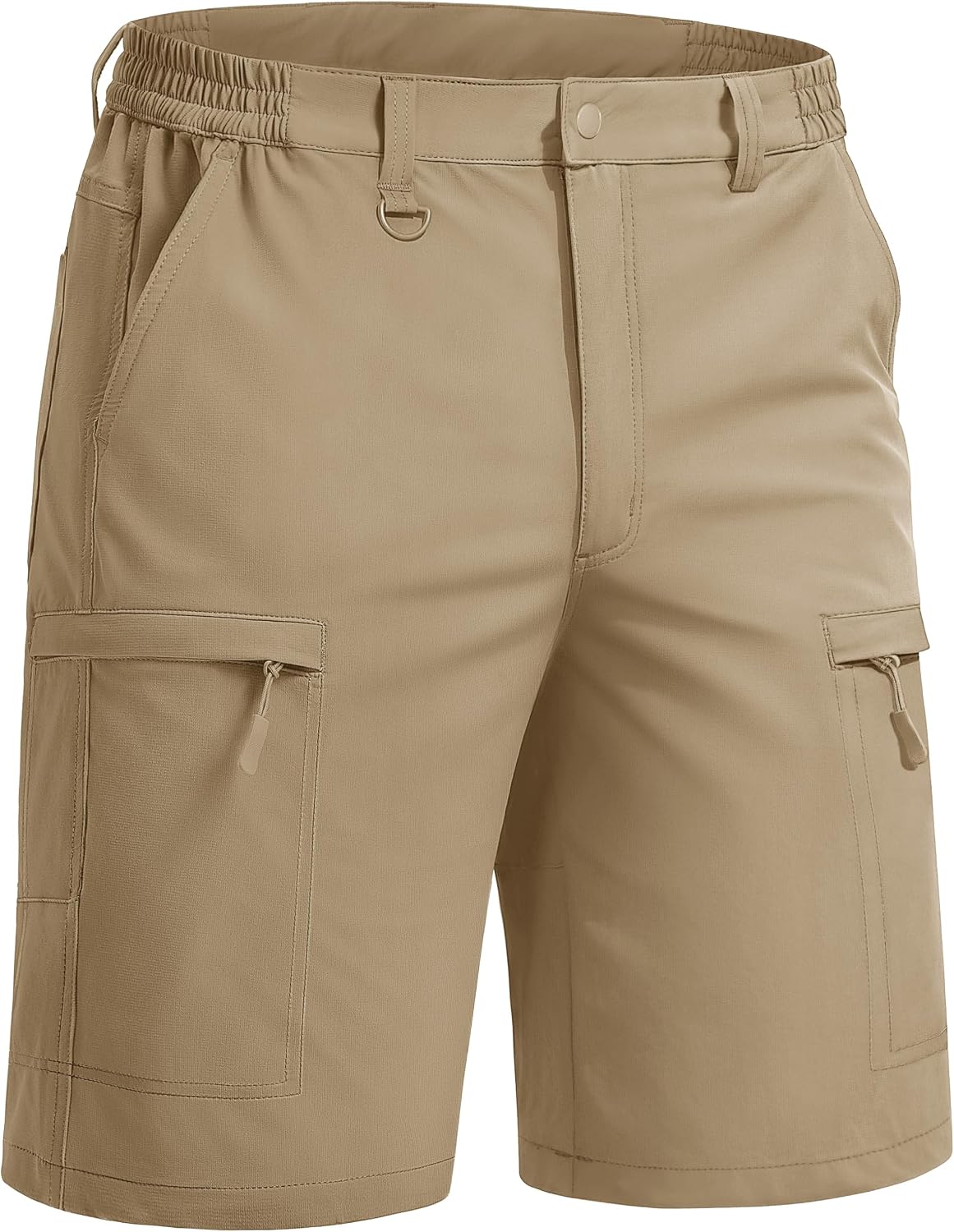 TACVASEN Men's Hiking Cargo Shorts 10 inch Quick Dry Lightweight Waterproof