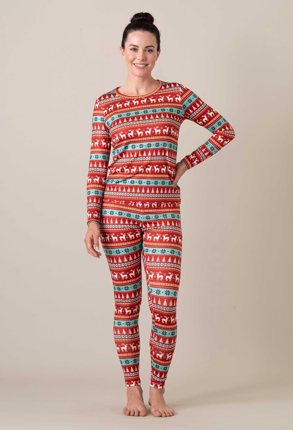 LAPASA Women's Thermal Underwear Set Light/Mid/Heavy Weight L17/ L41/L44