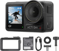 DJI Osmo Action 4 Essential Combo, Waterproof Action Camera Vlogging Camera